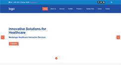 Desktop Screenshot of medialogicindia.com